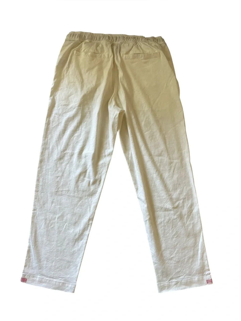 Orlebar Brown Sonoran Linen-Blend Drawstring Trousers White Size 36